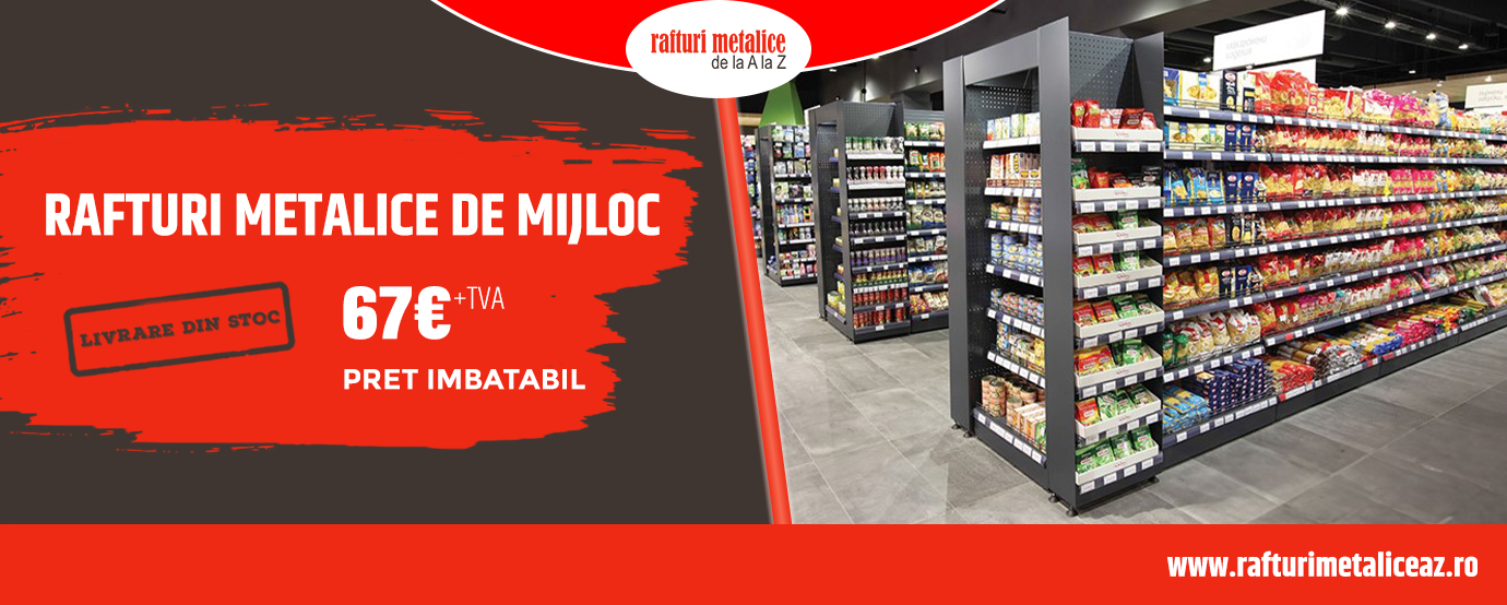 Rafturi metalice de mijloc (Gondole)